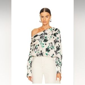 Free People off shoulder one shoulder top small